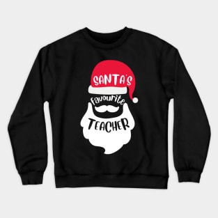 Santa's Favourite Teacher Crewneck Sweatshirt